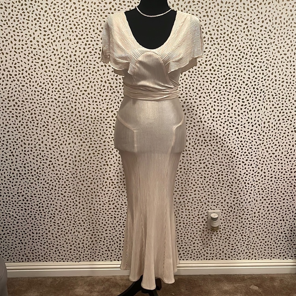 Glitter cocktail dress